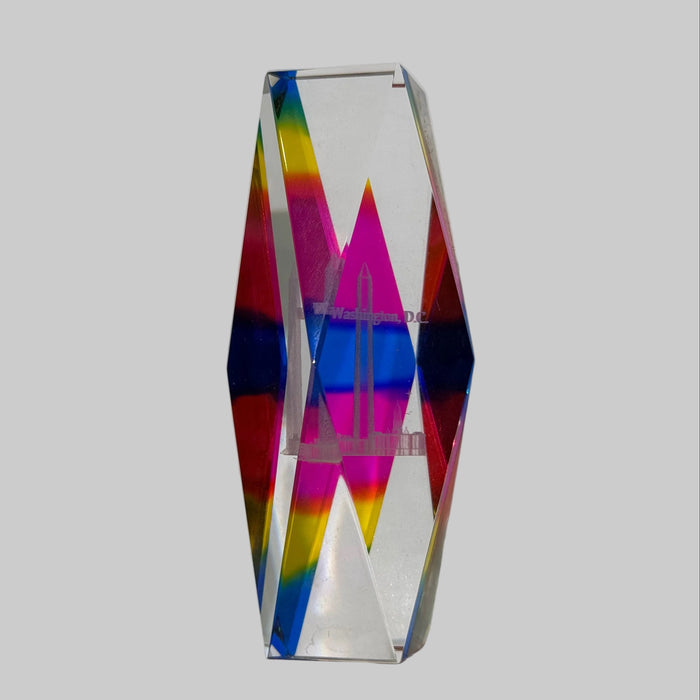 Tall Prism Washington DC Crystal