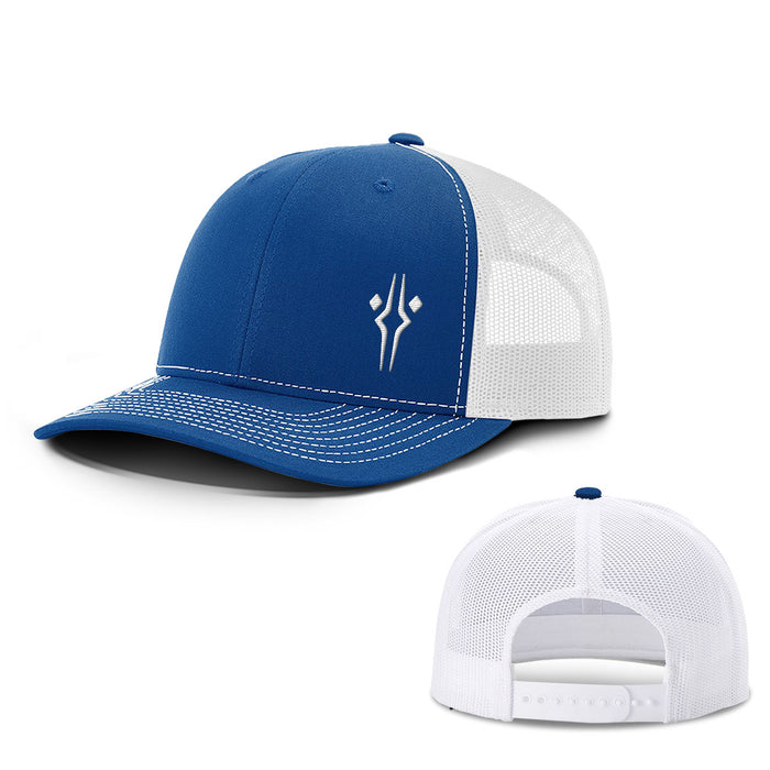 Snapback Trucker / Royal Blue and White / One Size