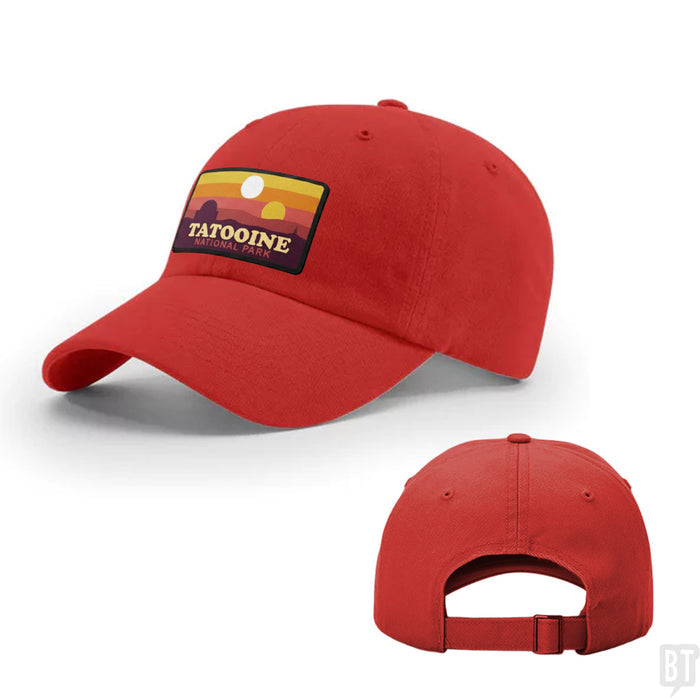 Dad Hat / Red / One Size