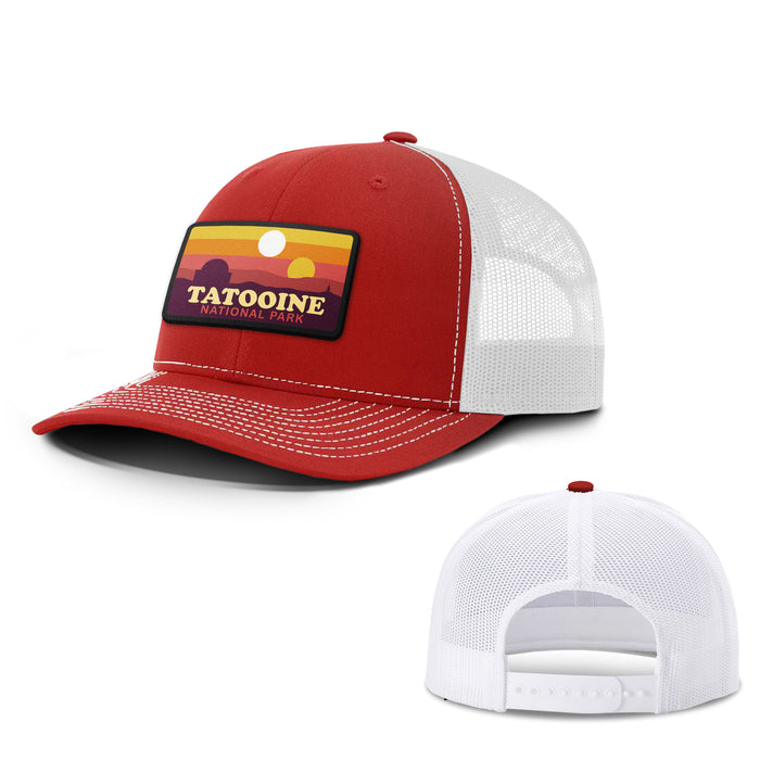 Snapback Trucker / Red And White / One Size