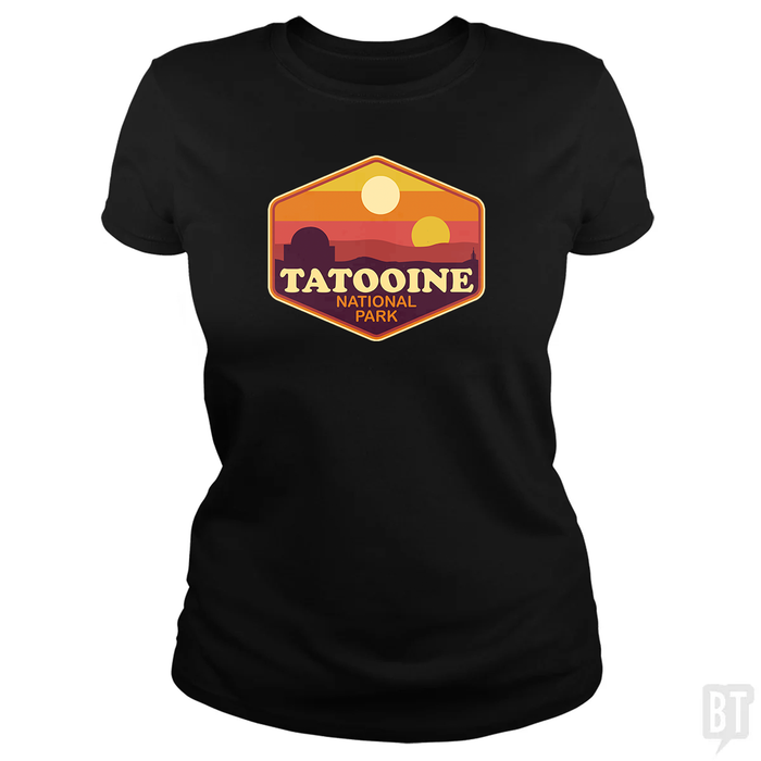 Classic Ladies Tee / Black / S