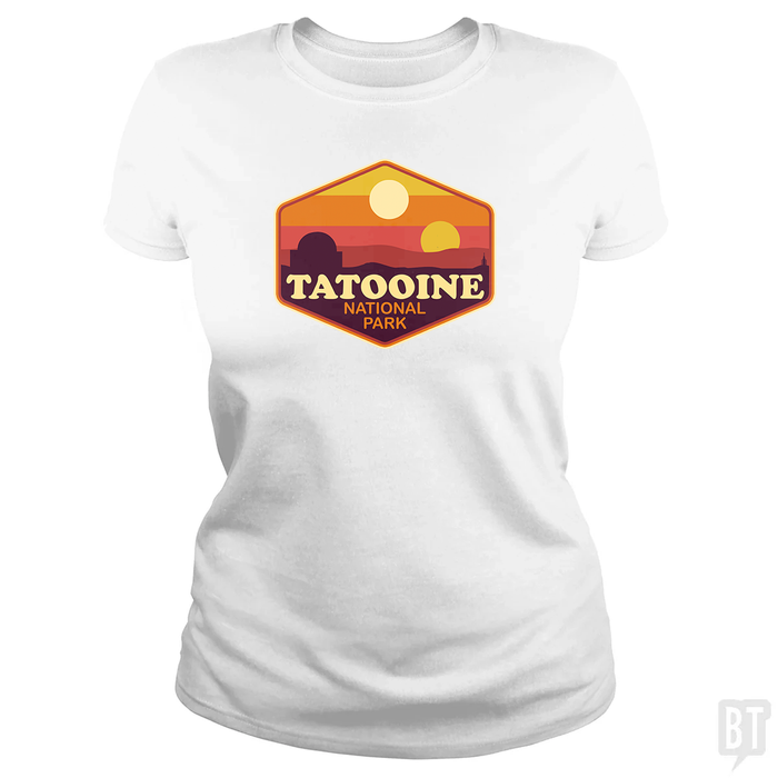 Classic Ladies Tee / White / S