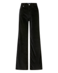 Veronica Beard Taylor Velvet Wide-Leg Pant - Black