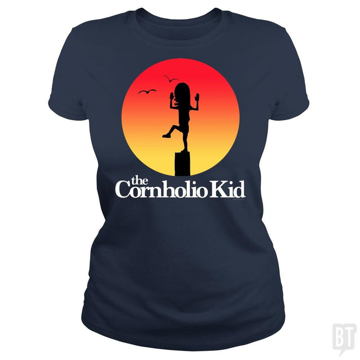 Classic Ladies Tee / Navy Blue / S