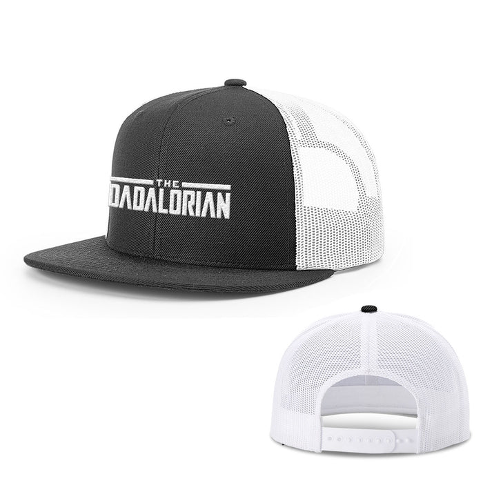 Snapback Flatbill / Black and White / One Size
