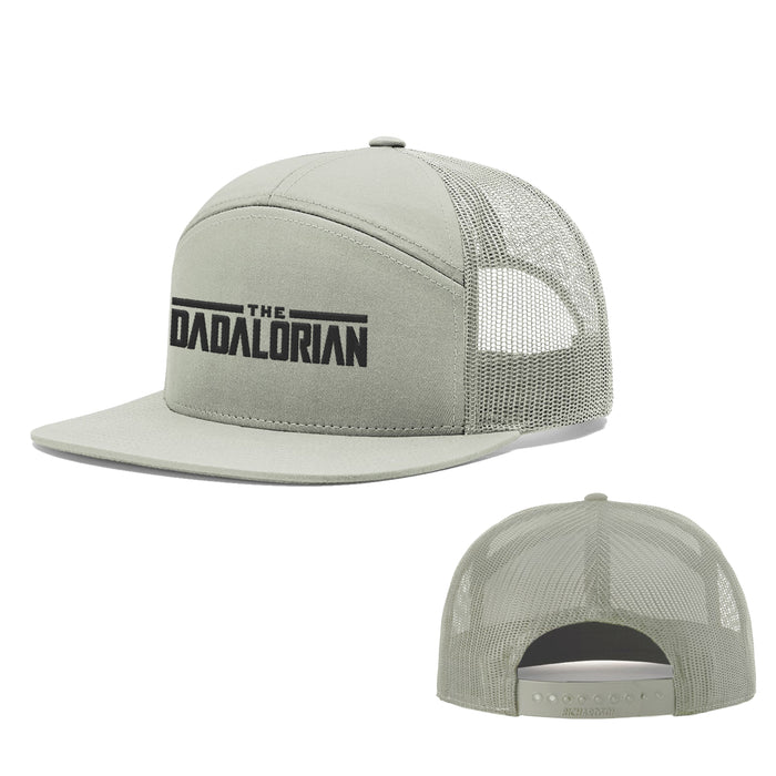 Seven-Panel Trucker Flatbill / Quarry / One Size