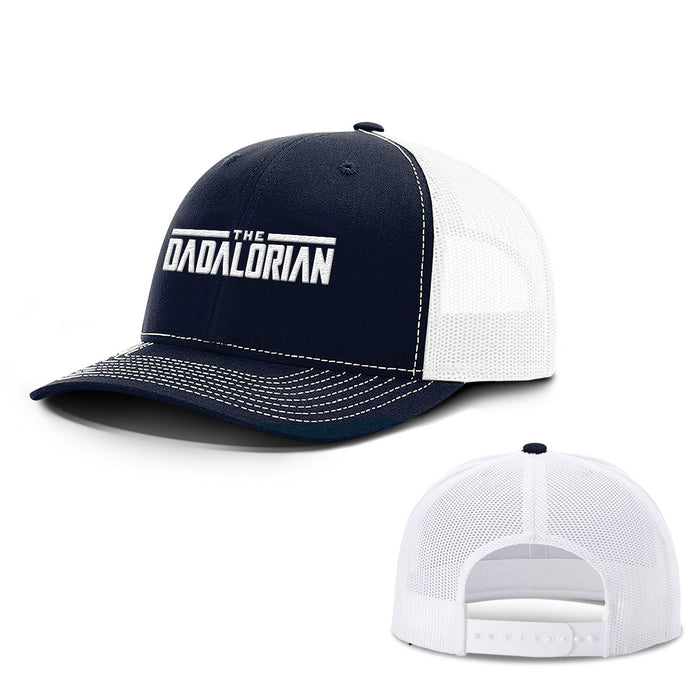 Snapback Trucker / Navy and White / One Size