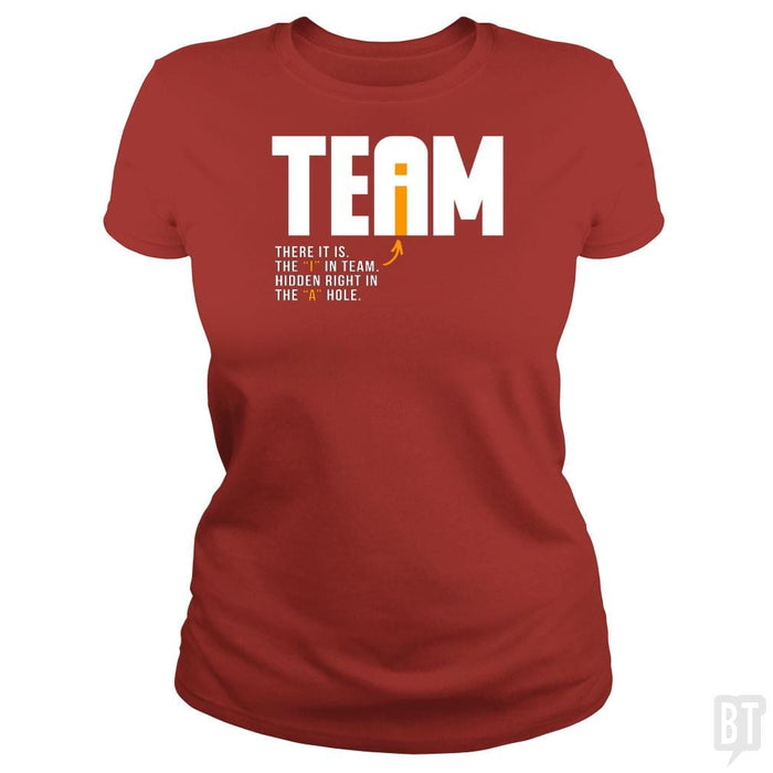 Classic Ladies Tee / Red / S