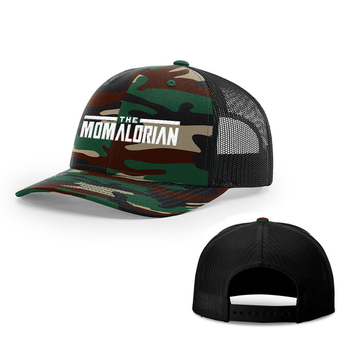 Snapback Trucker / Green Camo and Black / One Size