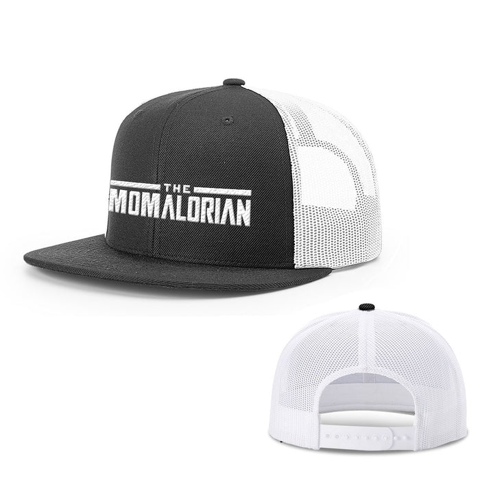 Snapback Flatbill / Black and White / One Size