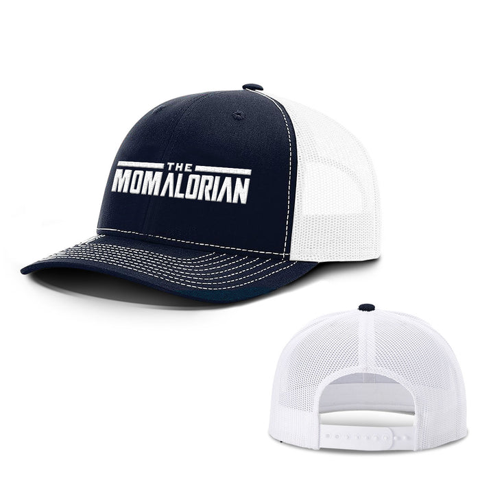 Snapback Trucker / Navy and White / One Size