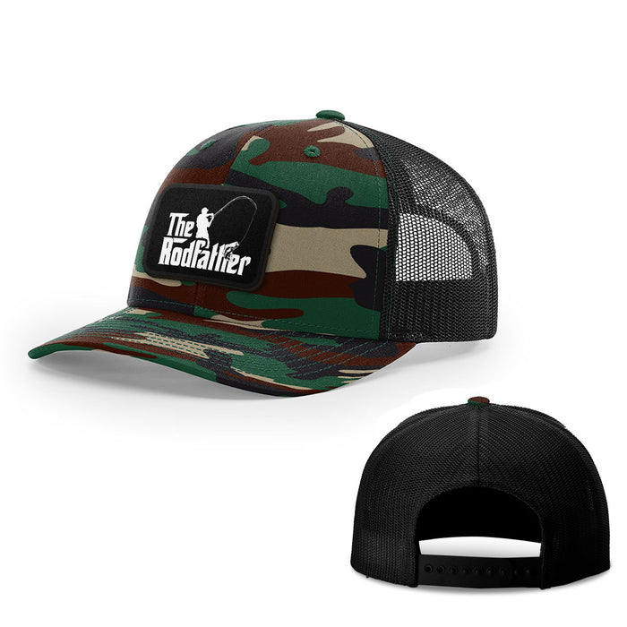 Snapback Trucker / Green Camo and Black / One Size
