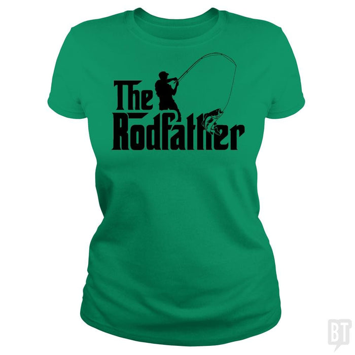 SunFrog-Busted Classic Ladies Tee / Irish Green / S The rodfather t shirt