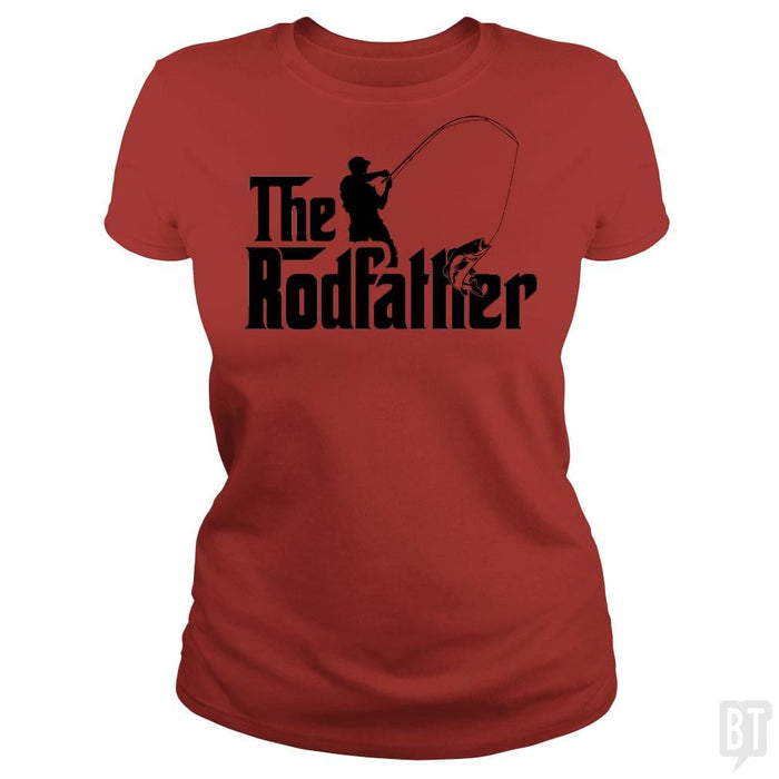 SunFrog-Busted Classic Ladies Tee / Red / S The rodfather t shirt