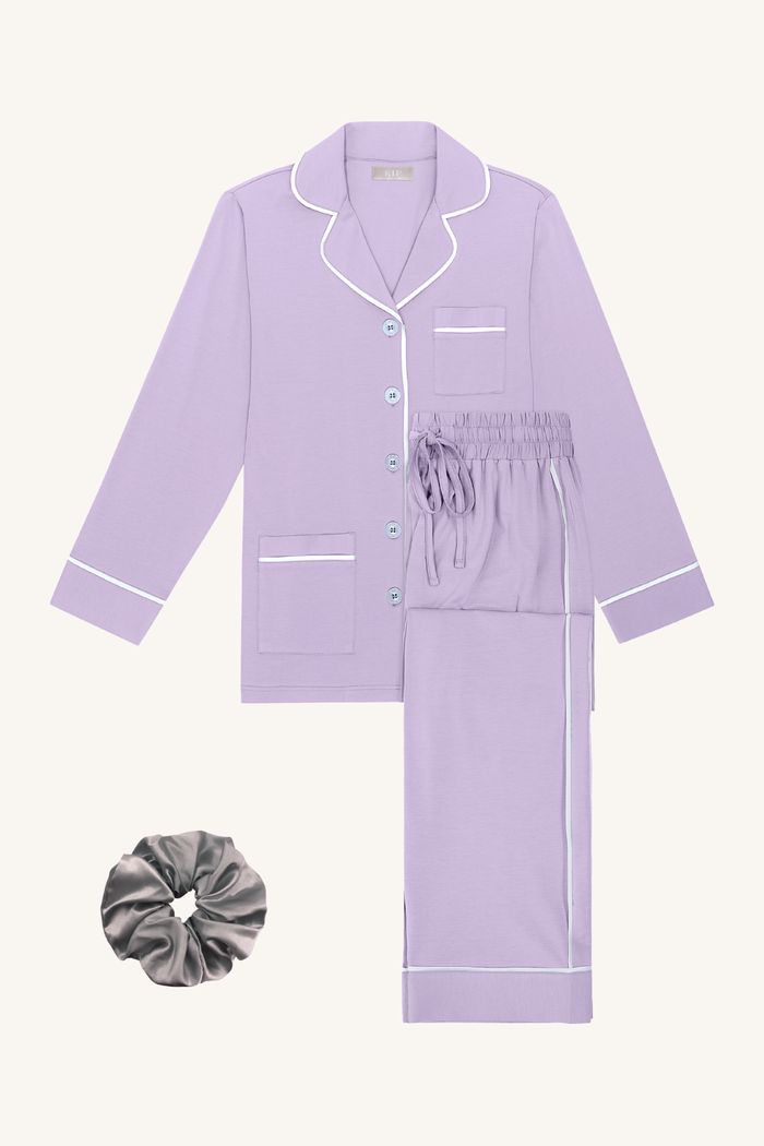 The Sweet Dreams Gift Set | Lavender Pajama Set