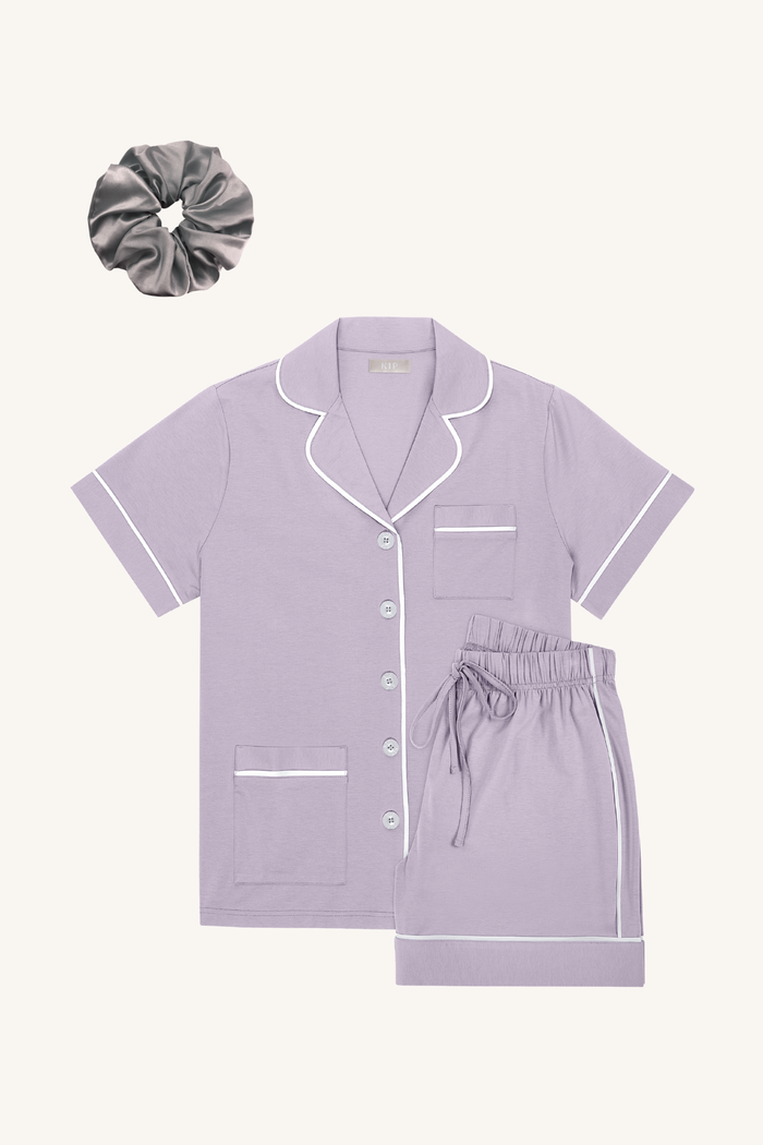 The Sweet Dreams Gift Set | Lavender Short Set