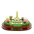 The Washington DC Oval Garden of Monuments Ceramic Art Piece