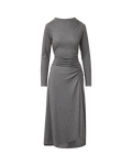 Veronica Beard Theodora Wool Midi Dress - Medium Heather Grey