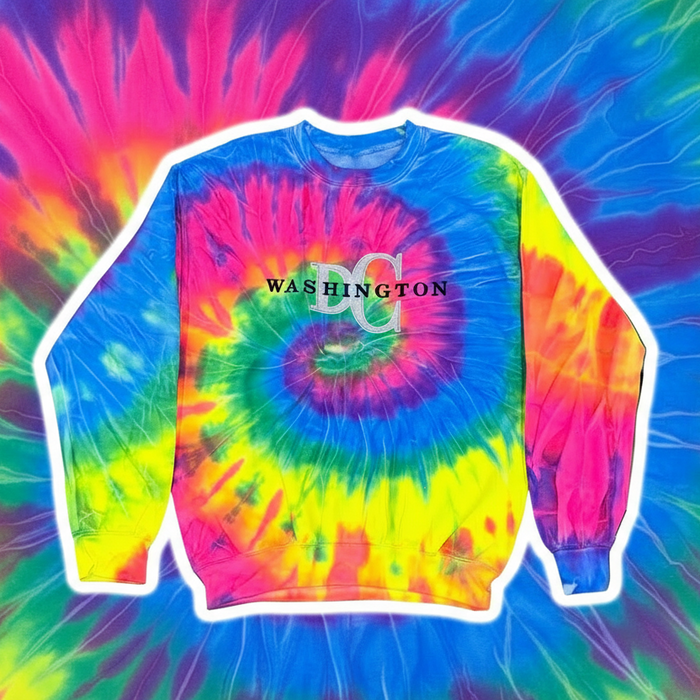 Tie Dye DC Crewneck