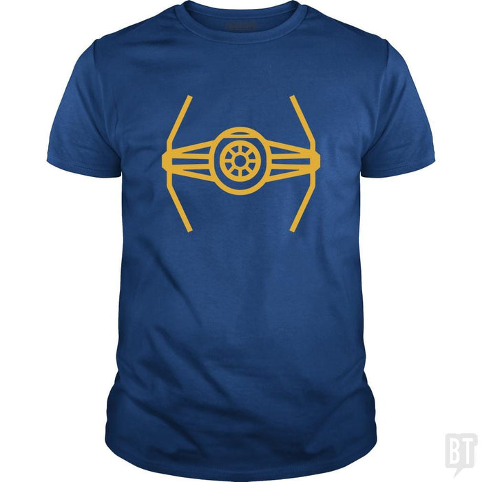 SunFrog-Busted Funky Hippo Classic Guys / Unisex Tee / Royal Blue / S TIE Fighter