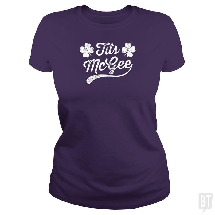 Classic Ladies Tee / Purple / S