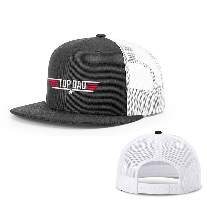 Snapback Flatbill / Black and White / One Size