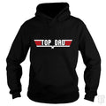 SunFrog-Busted Funky Hippo Hoodie / Black / S Top Dad