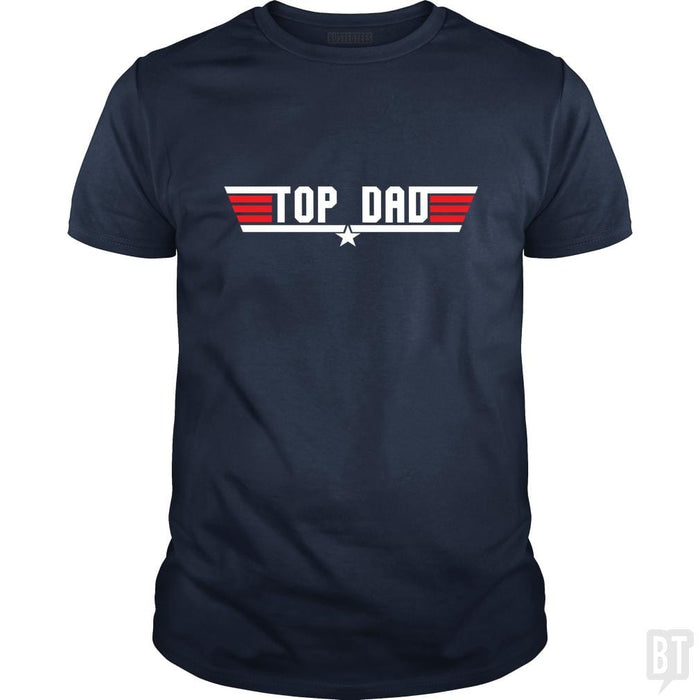 SunFrog-Busted Funky Hippo Classic Guys / Unisex Tee / Navy Blue / S Top Dad