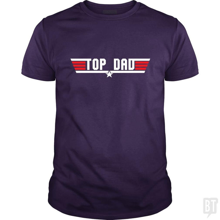 SunFrog-Busted Funky Hippo Classic Guys / Unisex Tee / Purple / S Top Dad