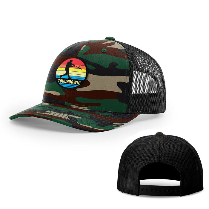 Snapback Trucker / Green Camo and Black / One Size