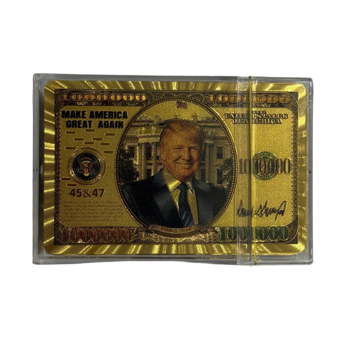 Trump Foil Playing Cards