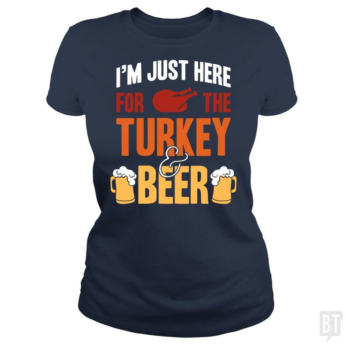 Classic Ladies Tee / Navy Blue / S