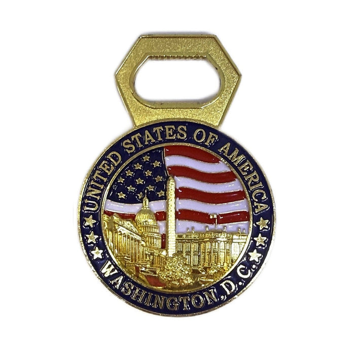 United States DC Gold Crest Magnetic Bottle Opener