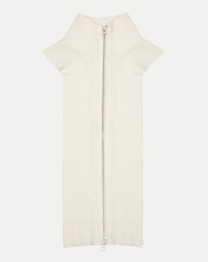 Veronica Beard Uptown Cashmere Dickey - Ivory