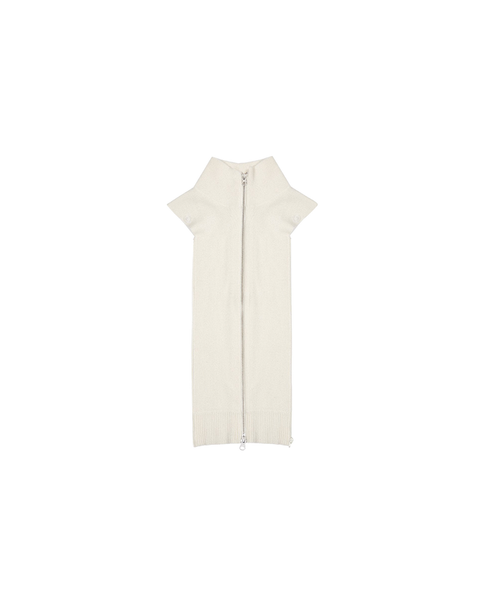 Veronica Beard Uptown Cashmere Dickey - Ivory