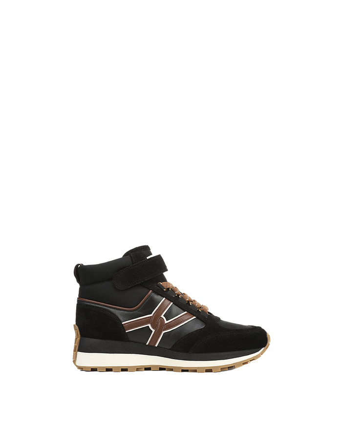 Veronica Beard Valentina Hiker Sneaker - Black