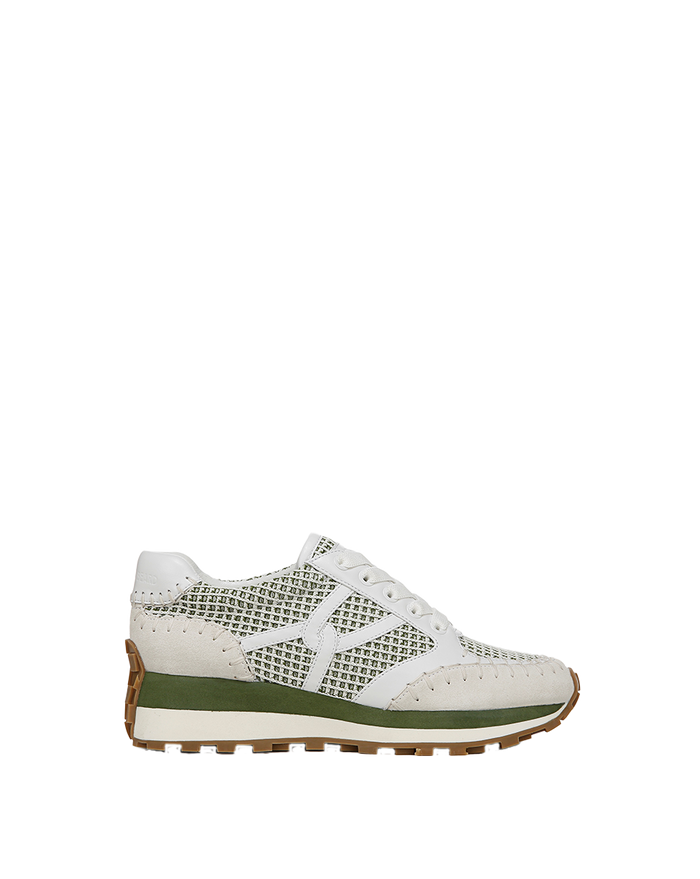 Veronica Beard Valentina Sneaker - Lemongrass