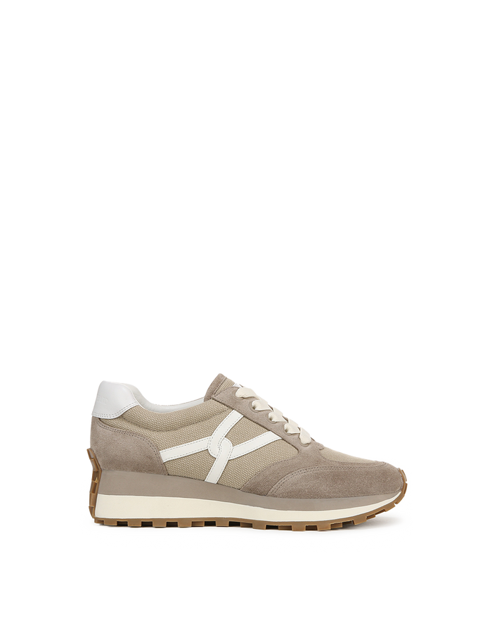 Veronica Beard Valentina Sneaker - Cobblestone
