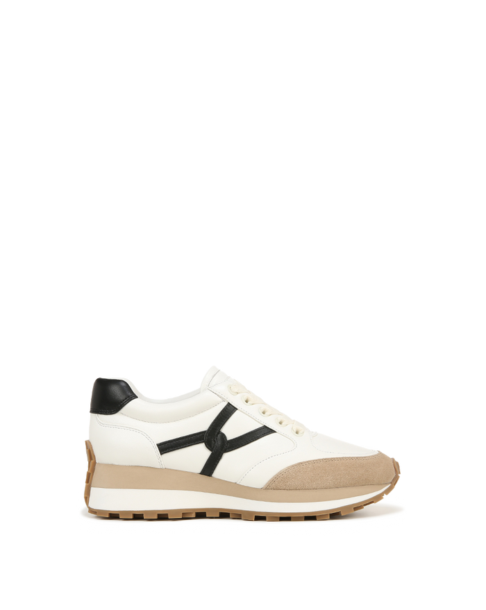 Veronica Beard Valentina Sneaker - White/Black