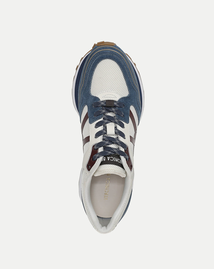 Veronica Beard Valentina Sport Sneaker - OCean/Pinot Noir