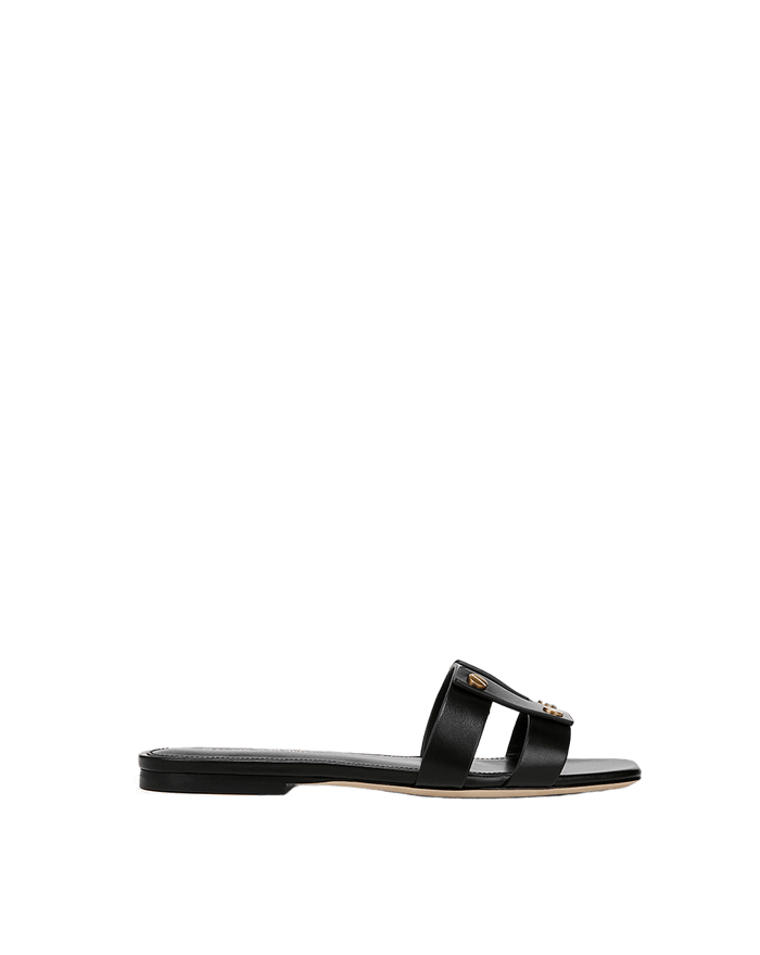 Veronica Beard Via Slide Sandal - Black