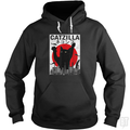 Vintage Catzilla Japanese Sunset Hoodie
