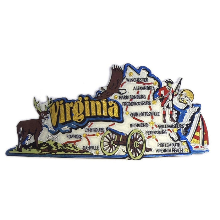 Virginia Plastic Magnet