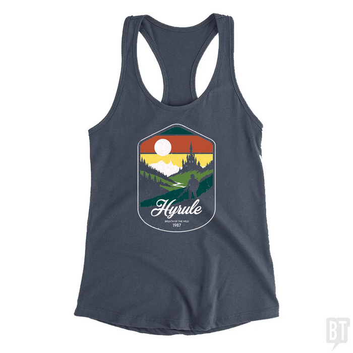 Women's Racerback Tank / Navy Blue / S