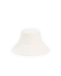 Veronica Beard Walker Cotton Bucket Hat - Off-White