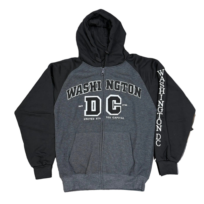 Washington DC Applique Zip up