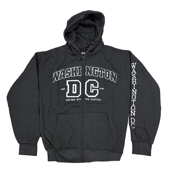 Washington DC Applique Zip up