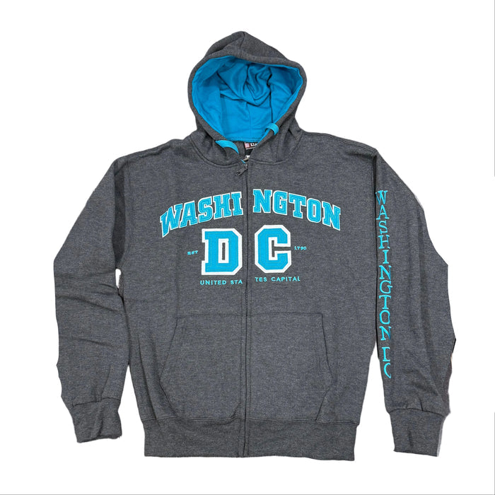 Washington DC Applique Zip up