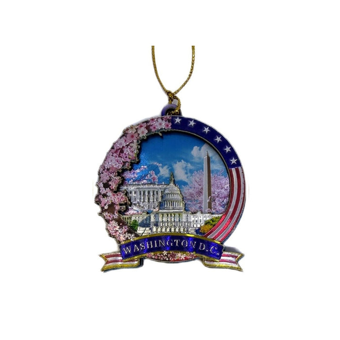 Washington DC Circular Ornament