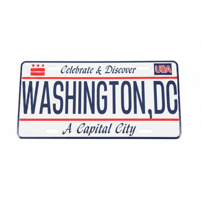 Washington DC Decorative License Plate